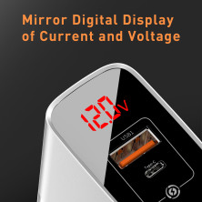 Сетевое зарядное устройство Baseus Mirror Lake PPS QC3.0+PD3.0 18W USB+Type-C 3A Белый