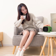 Тепловентилятор Baseus Warm Little White Fan Heater 500W Зелёный