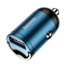 Автомобильное зарядное устройство Baseus Tiny Star Mini QC 3.0 30W USB 5A Голубой