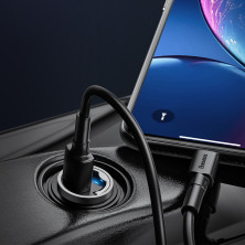 Автомобильное зарядное устройство Baseus Tiny Star Mini QC 3.0 30W USB 5A Голубой