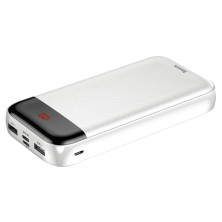 УМБ Baseus Mini Cu Display 20000mAh 3A з технологією PD Білий