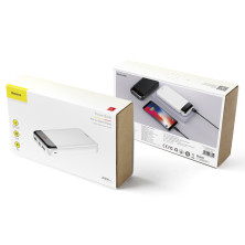 УМБ Baseus Mini Cu Display 20000mAh 3A з технологією PD Білий