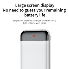 УМБ Baseus Mini Cu Display 20000mAh 3A з технологією PD Білий