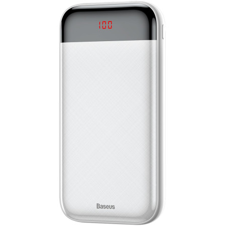 УМБ Baseus Mini Cu Display 20000mAh 3A з технологією PD Білий