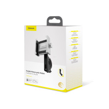 Мото-вело держатель для смартфона Baseus Knight Motorcycle Holder Серебристый
