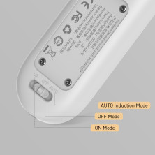 Нічний світильник Baseus Sunshine Aisle з датчиком руху та вбудованим акуумулятором 500 mAh Холодне світло (6500K)