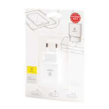 Сетевое зарядное устройство Baseus Letour Charger USB 2.1A 10.5W Белый