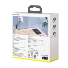 Сетевое зарядное устройство Baseus Speed PPS QC3.0+PD3.0 30W VOOC USB+Type-C 5A + Кабель VOOC Type-C to Type-C 5A 1м Белый