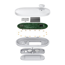 Ночной светильник Baseus Sunshine Entrance с датчиком движения и встроенным акуумулятором 500 mAh Теплый свет (4000K)
