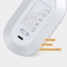 Ночной светильник Baseus Sunshine Entrance с датчиком движения и встроенным акуумулятором 500 mAh Теплый свет (4000K)