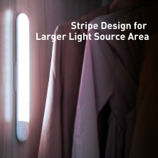 Ночной светильник Baseus Sunshine Wardrobe с датчиком движения и встроенным акуумулятором 800 mAh Холодный свет (6500K)