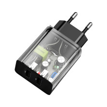 Сетевое зарядное устройство Baseus Speed Mini Dual U Charger 2USB 2.1A 10.5W Черный