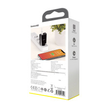 Сетевое зарядное устройство Baseus Speed Mini Dual U Charger 2USB 2.1A 10.5W Черный