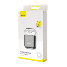 Чехол Baseus Shining hook Case для Apple AirPods/AirPods 2 Черный