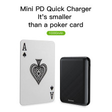 УМБ Baseus Mini S Digital Display 10000mAh 15W з технологією PD Чорний