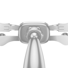 Автодержатель для телефона Baseus Horizontal Screen Gravity на торпедо Белый