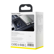 Автомобильное зарядное устройство Baseus Particular Digital QC 4.0+PD3.0 PPS 65W USB + Type-C 5A Черный