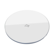 Беспроводное зарядное устройство Baseus Simple NEW Wireless Charger с технологией Qi 15W Белый