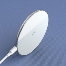 Беспроводное зарядное устройство Baseus Simple NEW Wireless Charger с технологией Qi 15W Белый