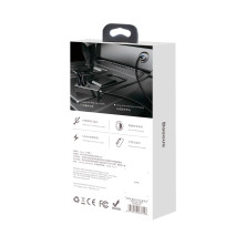 Автомобильное зарядное устройство Baseus Enjoy Together 4 USB 5.5A Черный