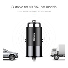 Автомобильное зарядное устройство Baseus Enjoy Together 4 USB 5.5A Черный