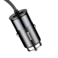 Автомобильное зарядное устройство Baseus Enjoy Together 4 USB 5.5A Черный