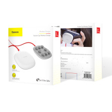 Бездротовий зарядний пристрій Baseus Suction Cup з технологією Qi 10W 2A MAX Білий