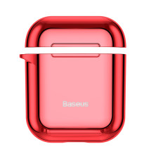 Чехол Baseus Shining hook Case для Apple AirPods/AirPods 2 Красный