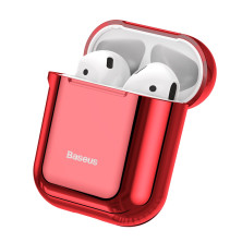 Чехол Baseus Shining hook Case для Apple AirPods/AirPods 2 Красный