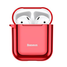Чехол Baseus Shining hook Case для Apple AirPods/AirPods 2 Красный