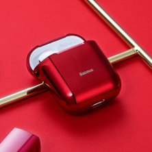 Чехол Baseus Shining hook Case для Apple AirPods/AirPods 2 Красный