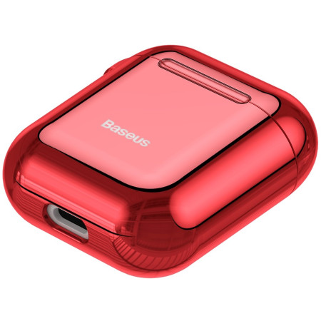 Чехол Baseus Shining hook Case для Apple AirPods/AirPods 2 Красный