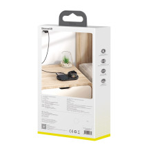 Беспроводное зарядное устройство Baseus Planet 2in1 с технологией Qi 10W MAX и адаптером 24W QC3.0 Черный