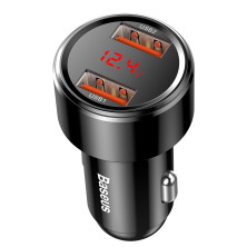 Автомобільний зарядний пристрій Baseus Magic Series Dual Quick Charge Car Charger 45W 2USB Чорний