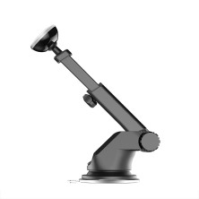 Автодержатель для телефона магнитный Baseus Solid Series Telescopic на торпедо Серебристый