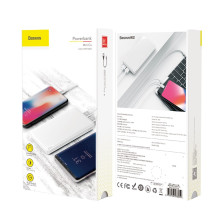 УМБ Baseus Mini Cu 10000mAh 2.1А Білий