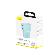Сетевое зарядное устройство Baseus Universal Conversion PPS QC3.0+PD3.0 18W USB+Type-C 3A Универсальное Голубой