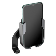 Мото-вело держатель для смартфона Baseus Armor Motorcycle Holder Серебристый