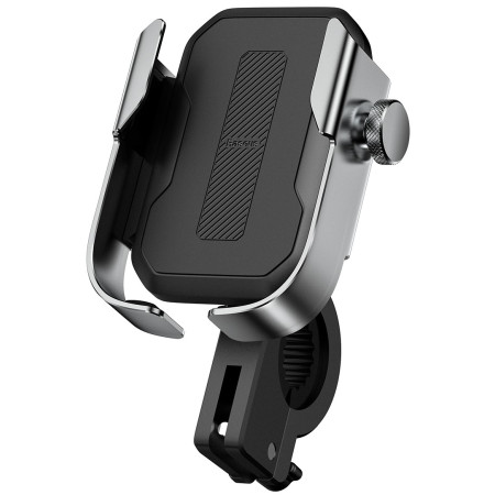 Мото-вело держатель для смартфона Baseus Armor Motorcycle Holder Серебристый