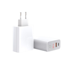 Сетевое зарядное устройство Baseus Speed PPS Intelligent Power-off QC4.0+PD3.0 45W USB+Type-C 6A Белый