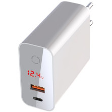 Сетевое зарядное устройство Baseus Speed PPS Intelligent Power-off QC4.0+PD3.0 45W USB+Type-C 6A Белый