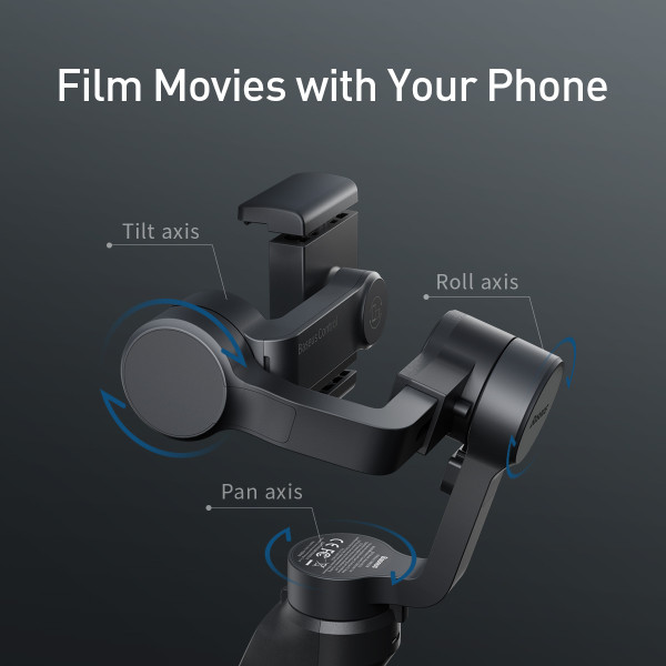Стедикам Baseus Handheld Gimbal Stabilizer трехосевой
