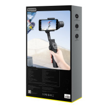 Стедикам Baseus Handheld Gimbal Stabilizer трехосевой стабилизатор для телефона и экшн-камеры Черный