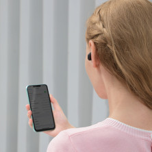 Беспроводные Bluetooth наушники Baseus Encok TWS WM01 Plus с дисплеем Черный