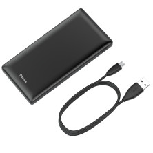 УМБ Baseus Mini JA 20000mAh 15W 3A з технологією PD Чорний