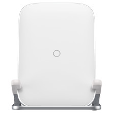 Беспроводное зарядное устройство Baseus Rib Horizontal and Vertical с технологией Qi 15W MAX Белый