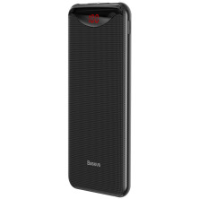 УМБ Baseus Gentleman 10000mAh 2.1А з LED дисплеєм Чорний