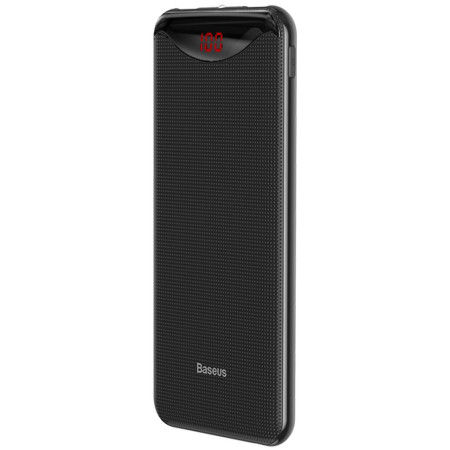 УМБ Baseus Gentleman 10000mAh 2.1А з LED дисплеєм Чорний