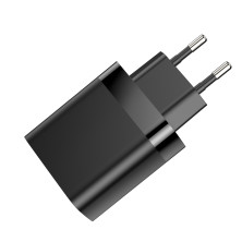 Сетевое зарядное устройство Baseus Mirror Lake Dual QC3.0 18W 2USB 3A Черный