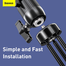 Комплект блогера 3в1 Baseus Live Stream Holder 120 LED (Держатель с LED лампой 24,5 см и настольная подставка)